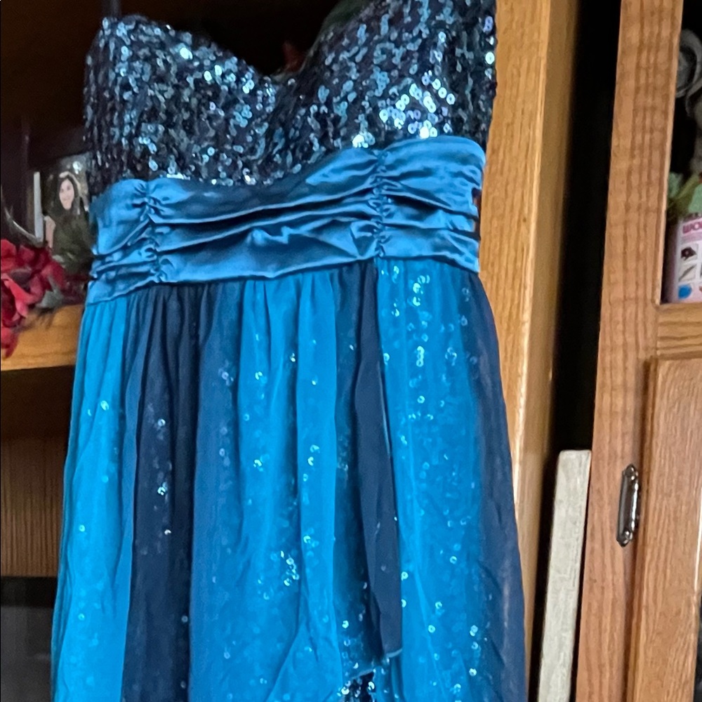 Immaculate strapless dress. Never worn- only to try on.